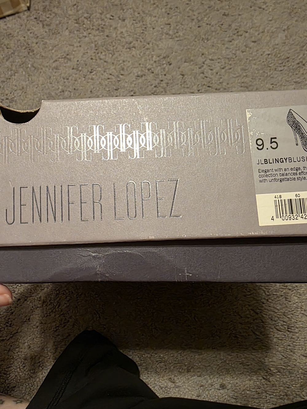 Jennifer Lopez Women's Blingy Blush Heels - Blush